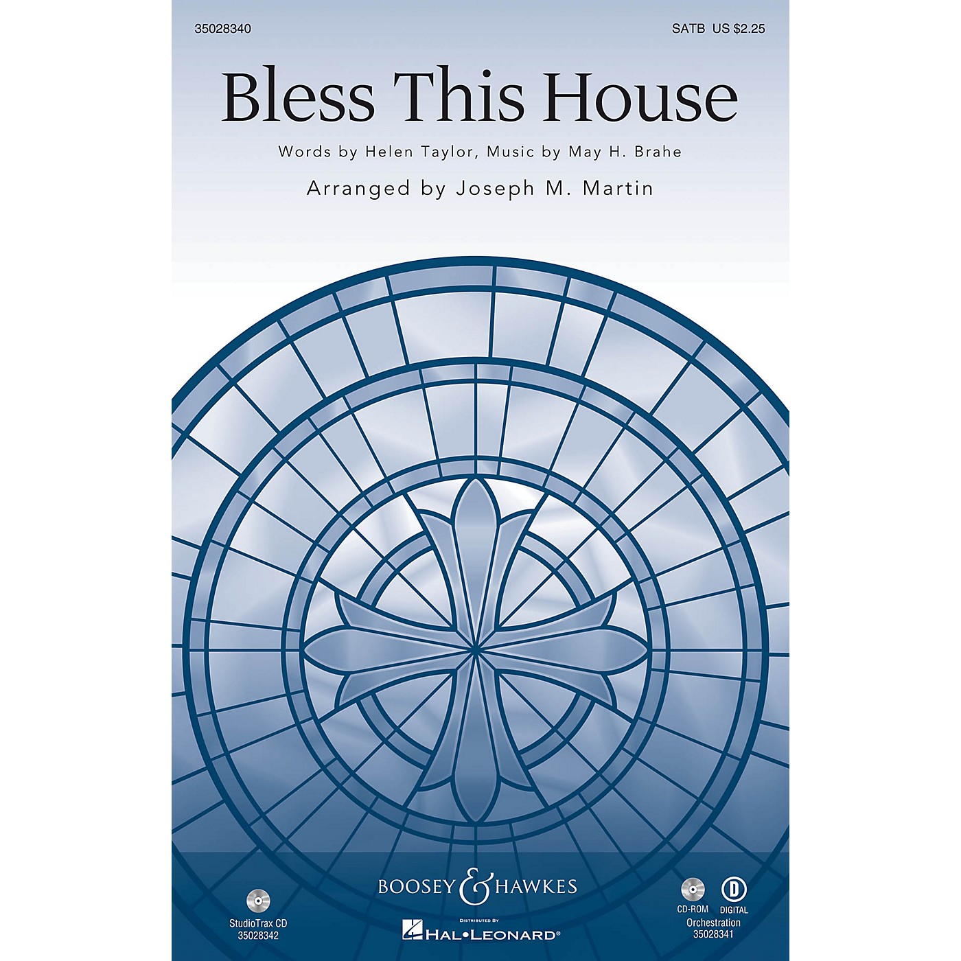 Shawnee Press Bless This House ORCHESTRA ACCOMPANIMENT Arranged by Joseph M. Martin thumbnail