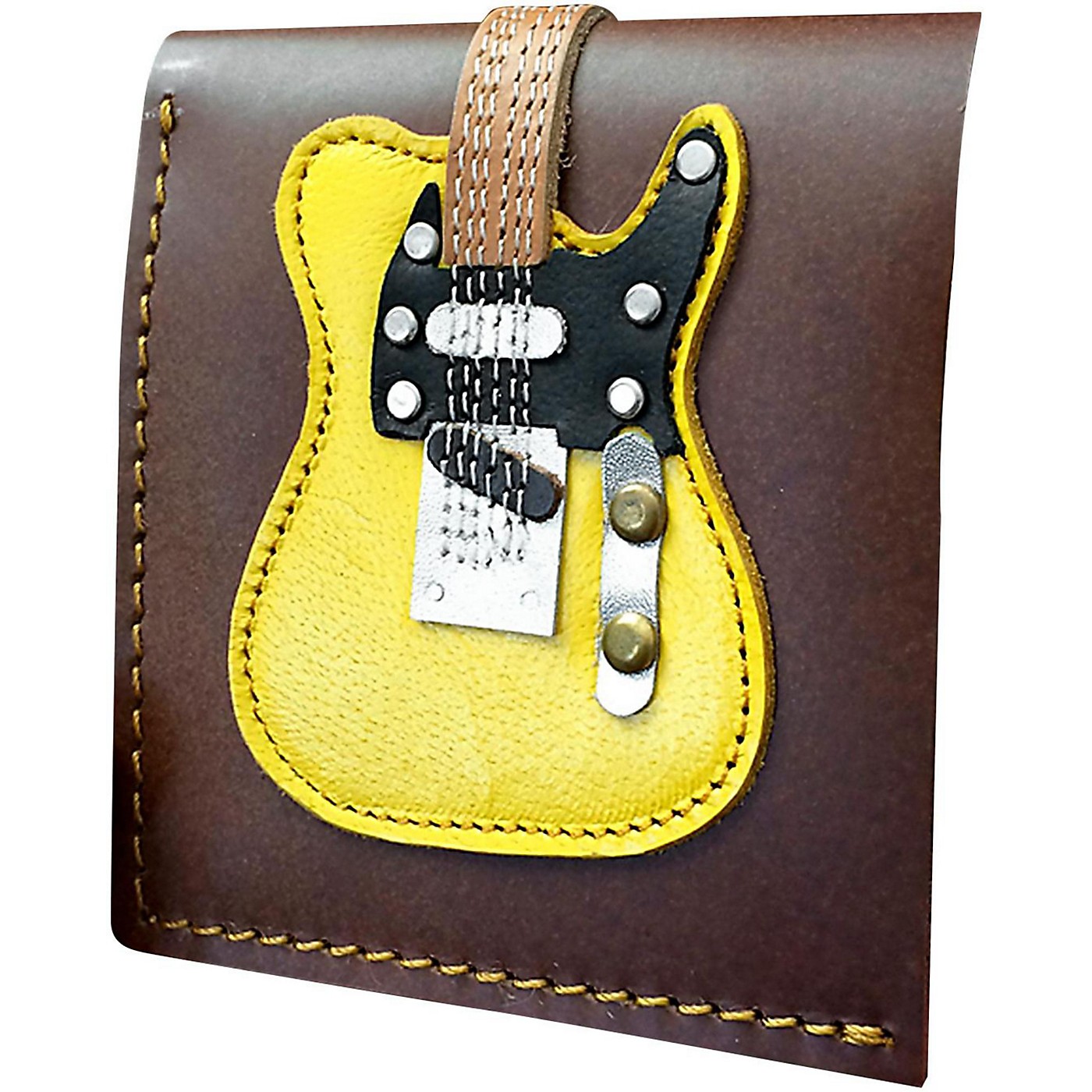 Axe Heaven Blonde Electric Guitar Wallet - Handmade - Genuine Leather thumbnail