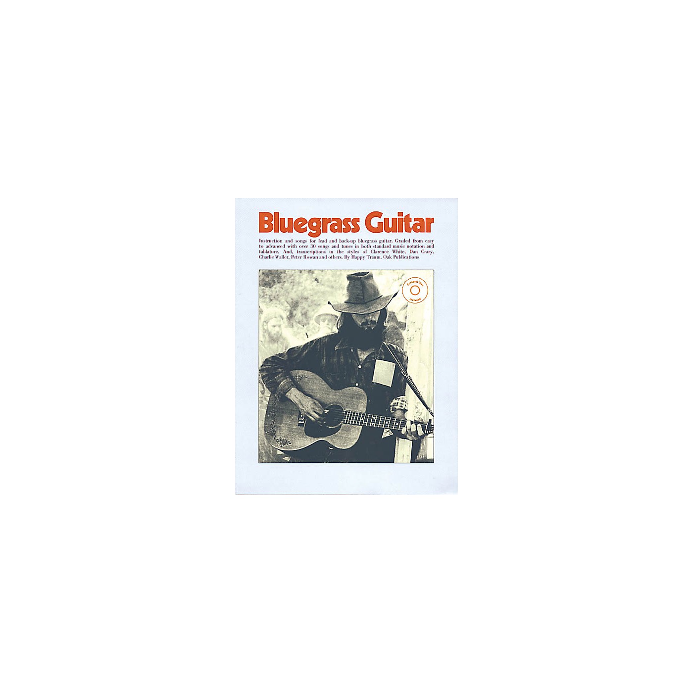 Oak Bluegrass Guitar Music Sales America Series Softcover with CD Written by Happy Traum thumbnail