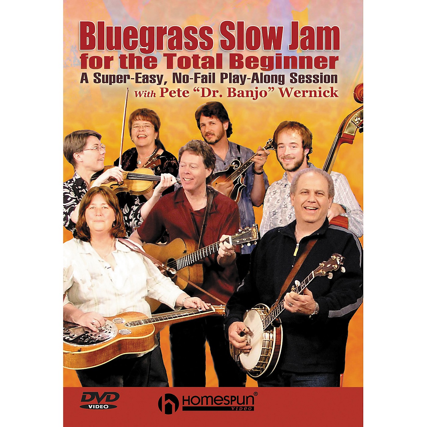 Homespun Bluegrass Slow Jam for the Total Beginner - Any Instrument (DVD) thumbnail