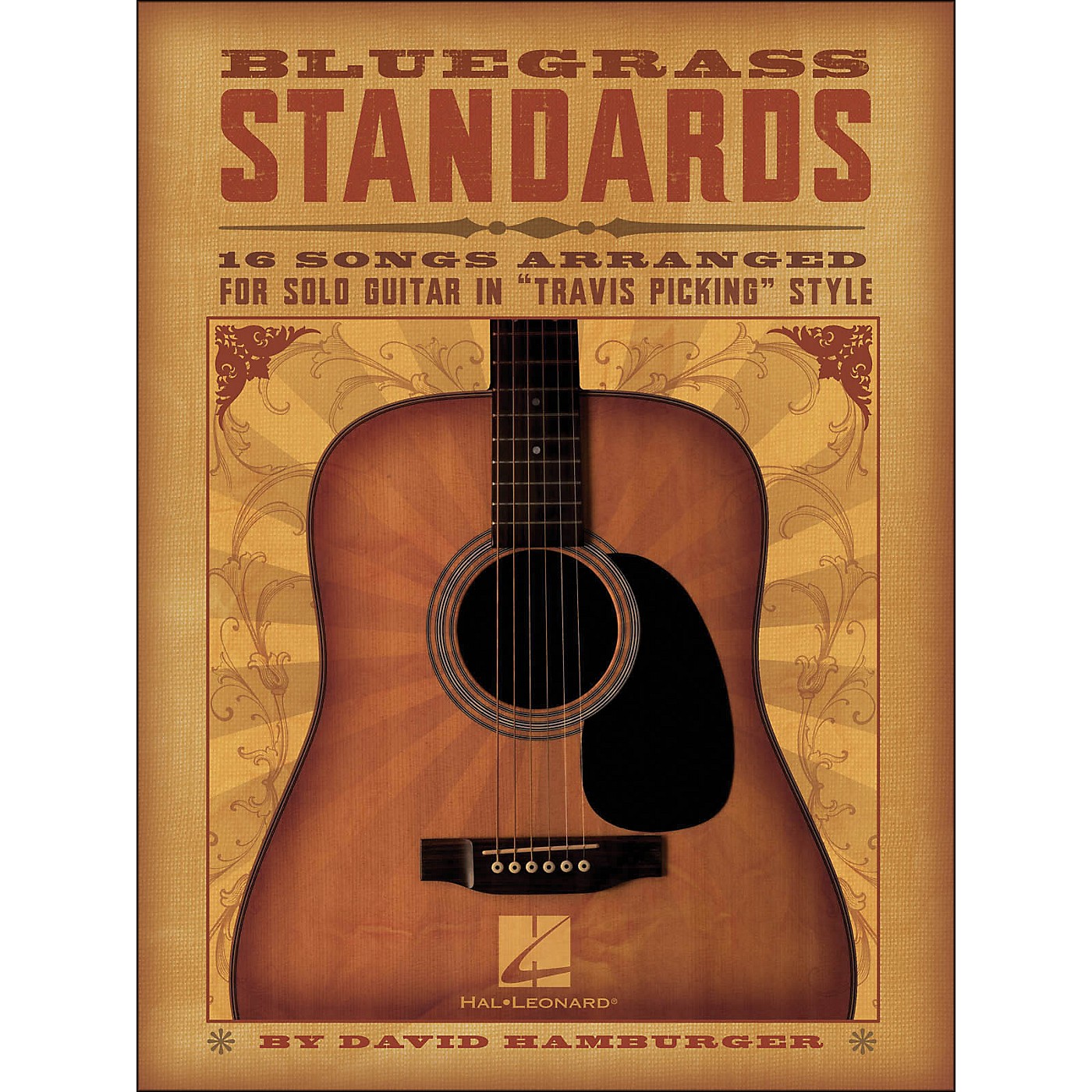 Hal Leonard Bluegrass Standards - 16 Songs Arr. for Solo Guitar In 