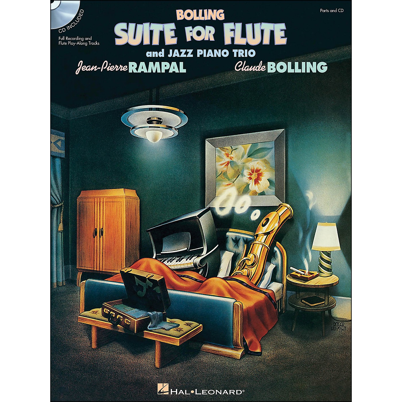 Hal Leonard Bolling Suite for Flute & Jazz Piano Trio with CD Complete Set thumbnail