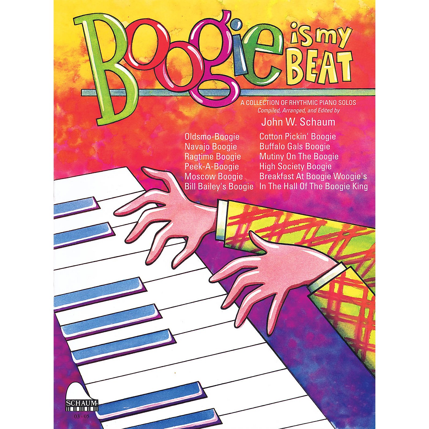 Schaum Boogie Is My Beat Educational Piano Series Softcover thumbnail