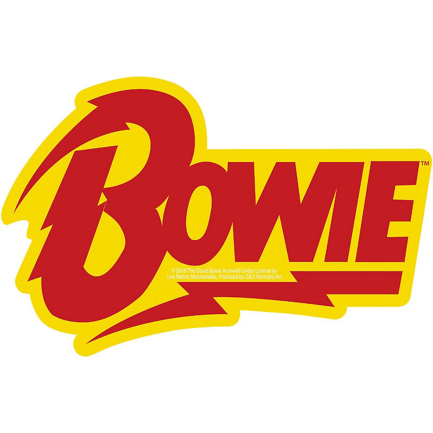 C&D Visionary Bowie Logo Sticker thumbnail