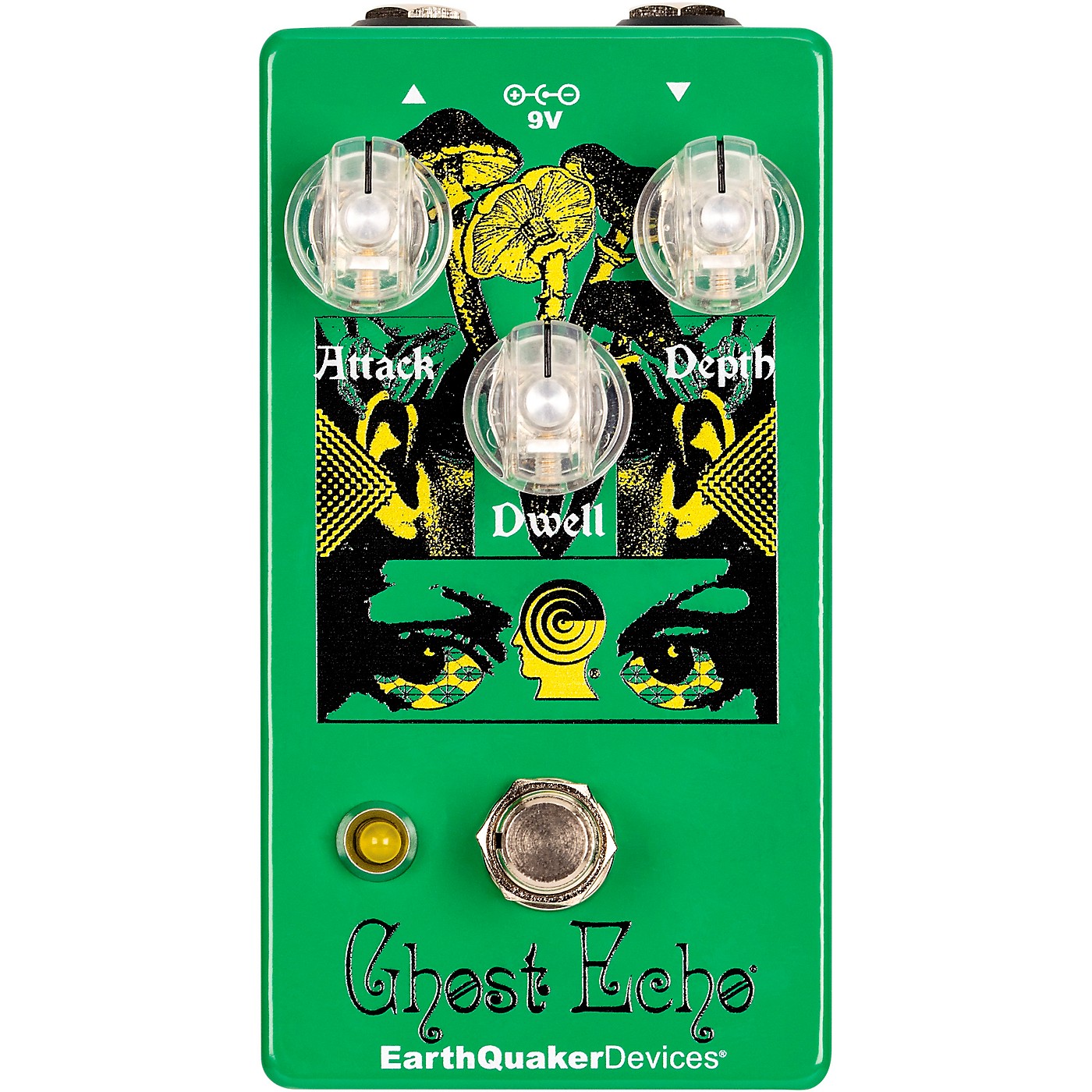 EarthQuaker Devices Brain Dead Ghost Echo Vintage Voiced Reverb Effects Pedal thumbnail