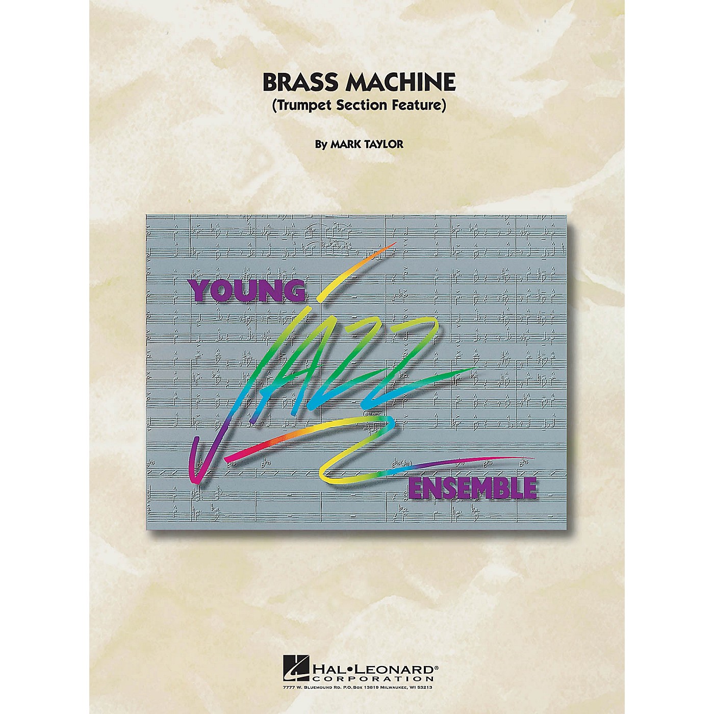 Hal Leonard Brass Machine Jazz Band Level 5 Composed by M Taylor thumbnail