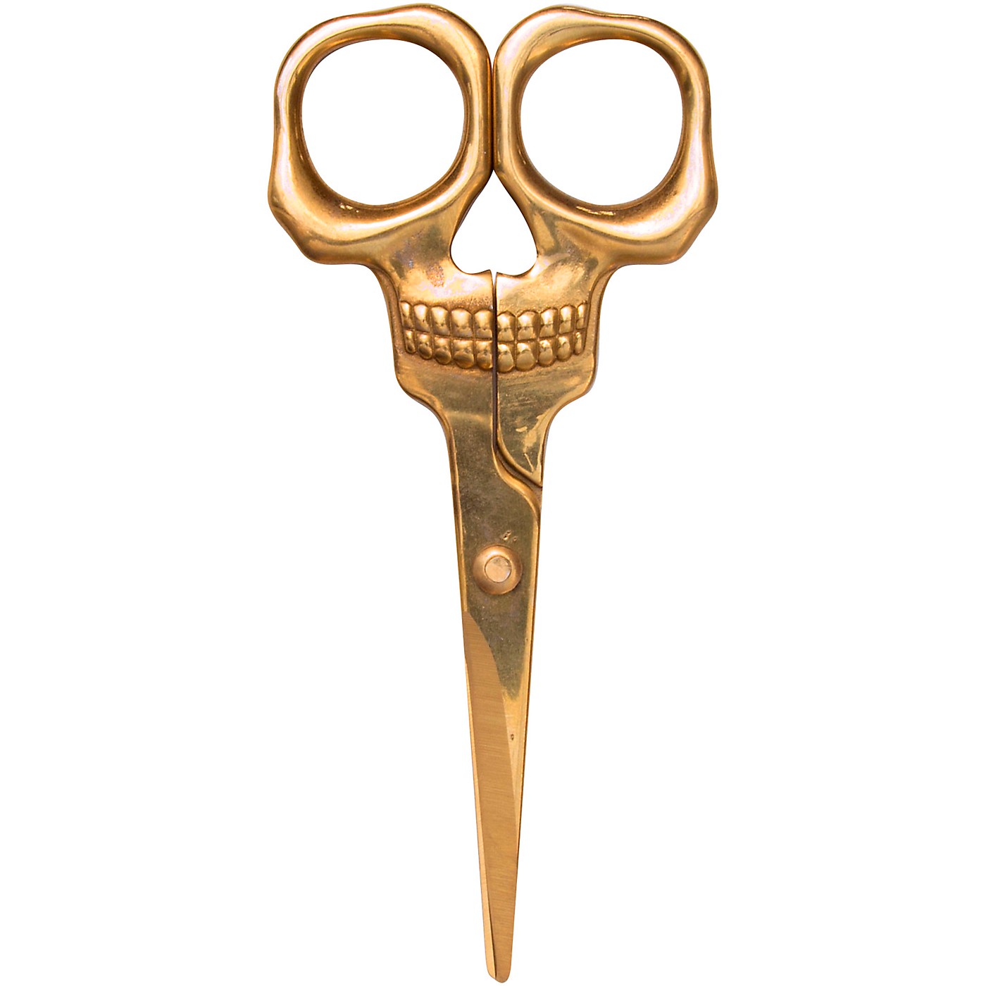 Suck UK Brass Plate Skull Scissors thumbnail