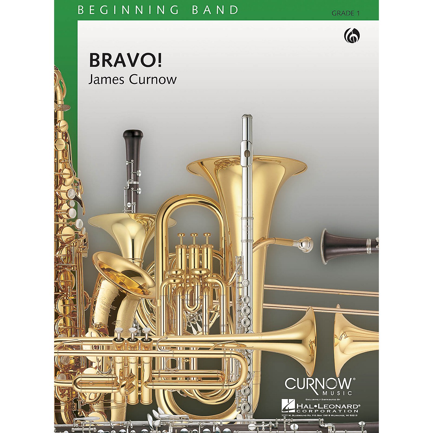 Curnow Music Bravo! (Grade 0.5 - Score and Parts) Concert Band Level .5 Composed by James Curnow thumbnail