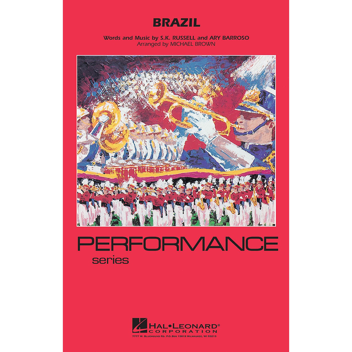 Hal Leonard Brazil Marching Band Level 4 Arranged by Michael Brown thumbnail