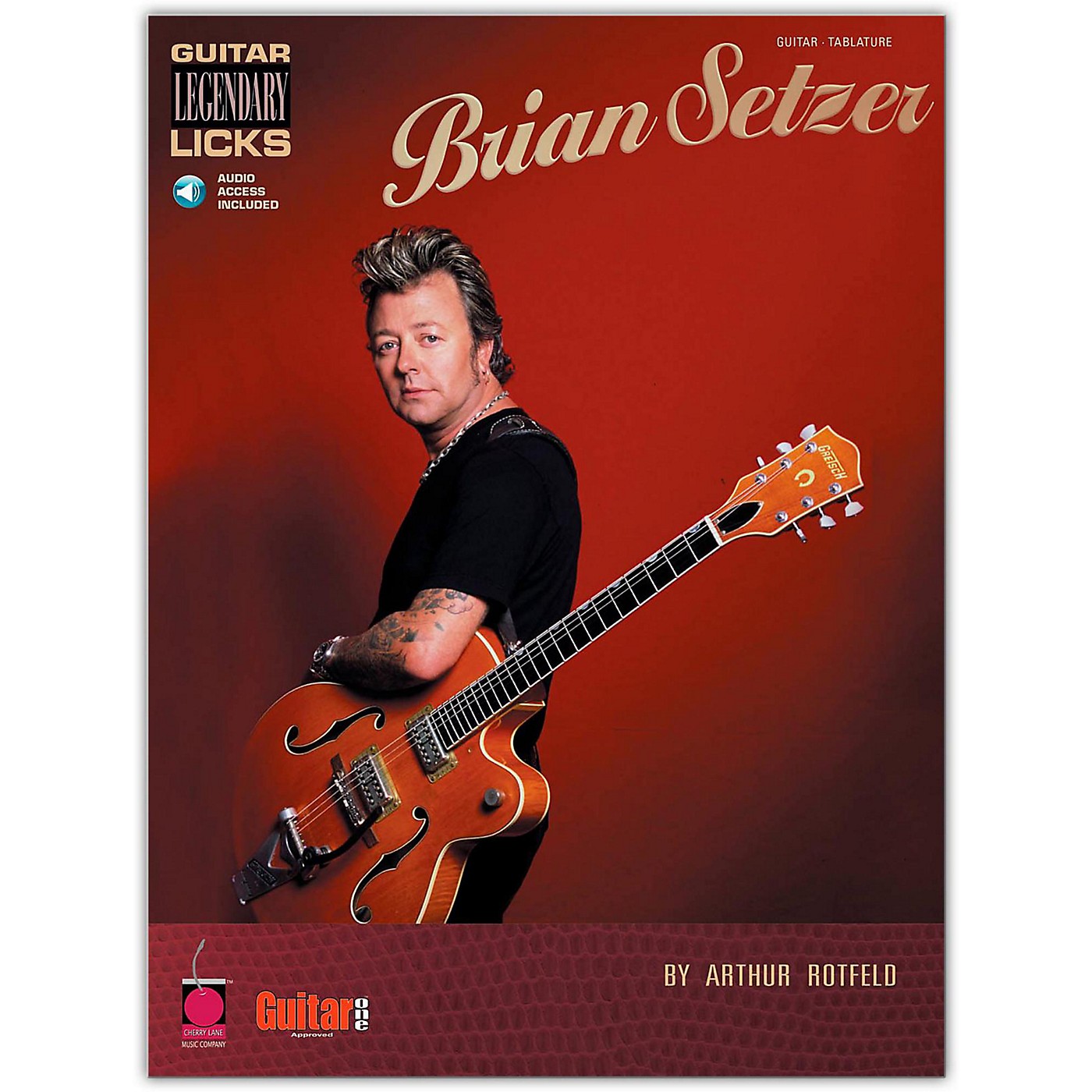 Cherry Lane Brian Setzer - Guitar Legendary Licks (Book/Online Audio) thumbnail