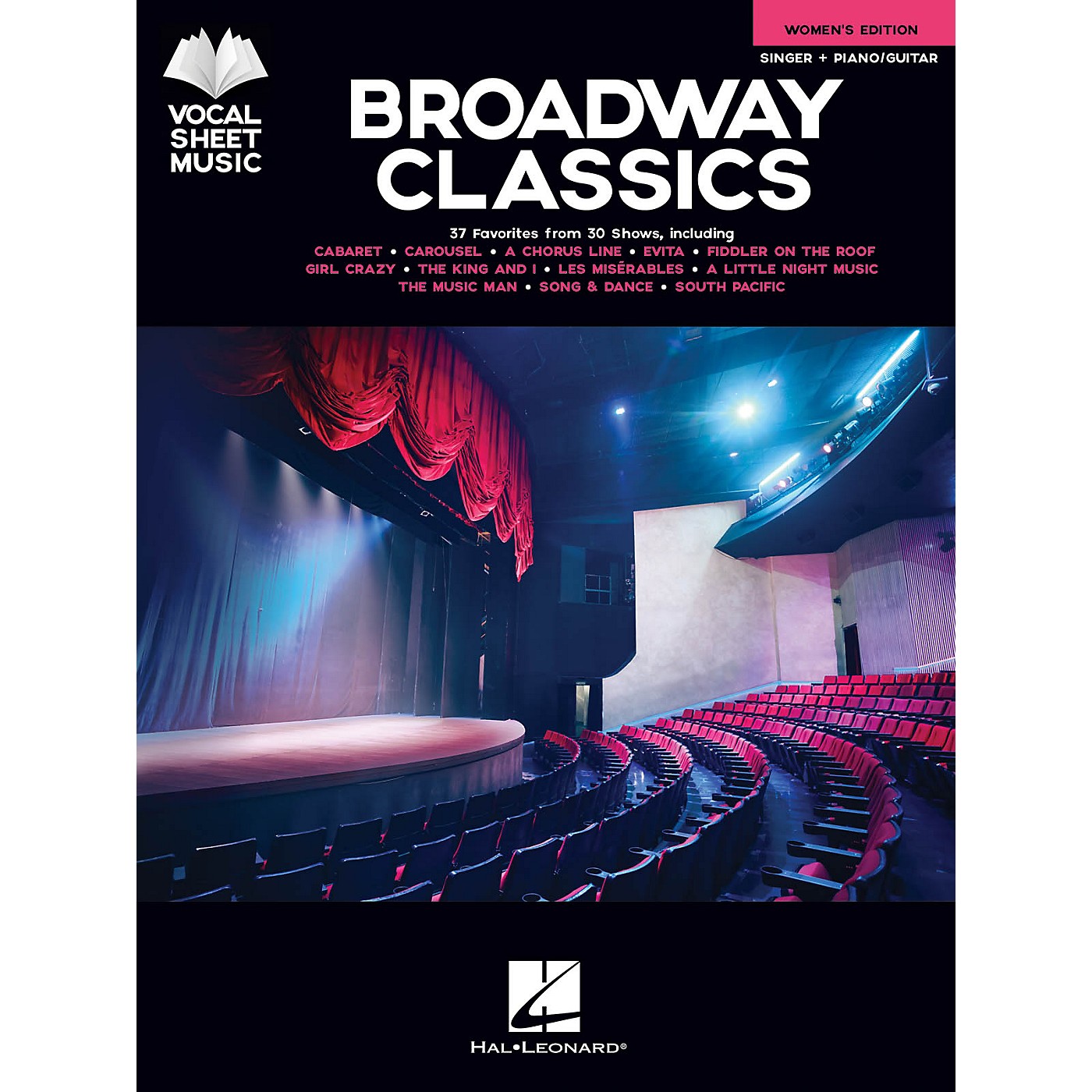 Hal Leonard Broadway Classics - Women's Edition (Singer + Piano/Guitar) Vocal Sheet Series Songbook thumbnail