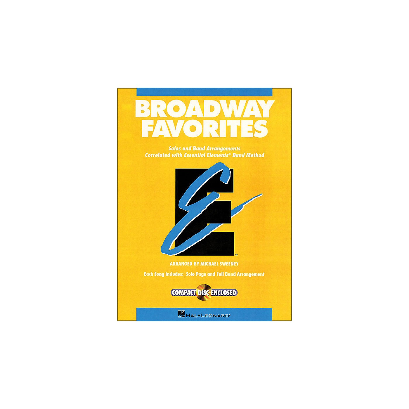 Hal Leonard Broadway Favorites Baritone T.C. Essential Elements Band thumbnail