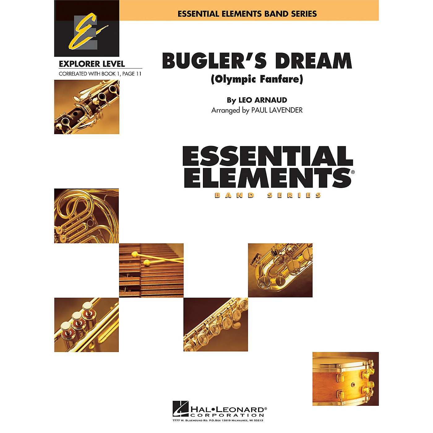 Hal Leonard Bugler's Dream (Olympic Fanfare) Concert Band Level 0.5 Arranged by Paul Lavender thumbnail