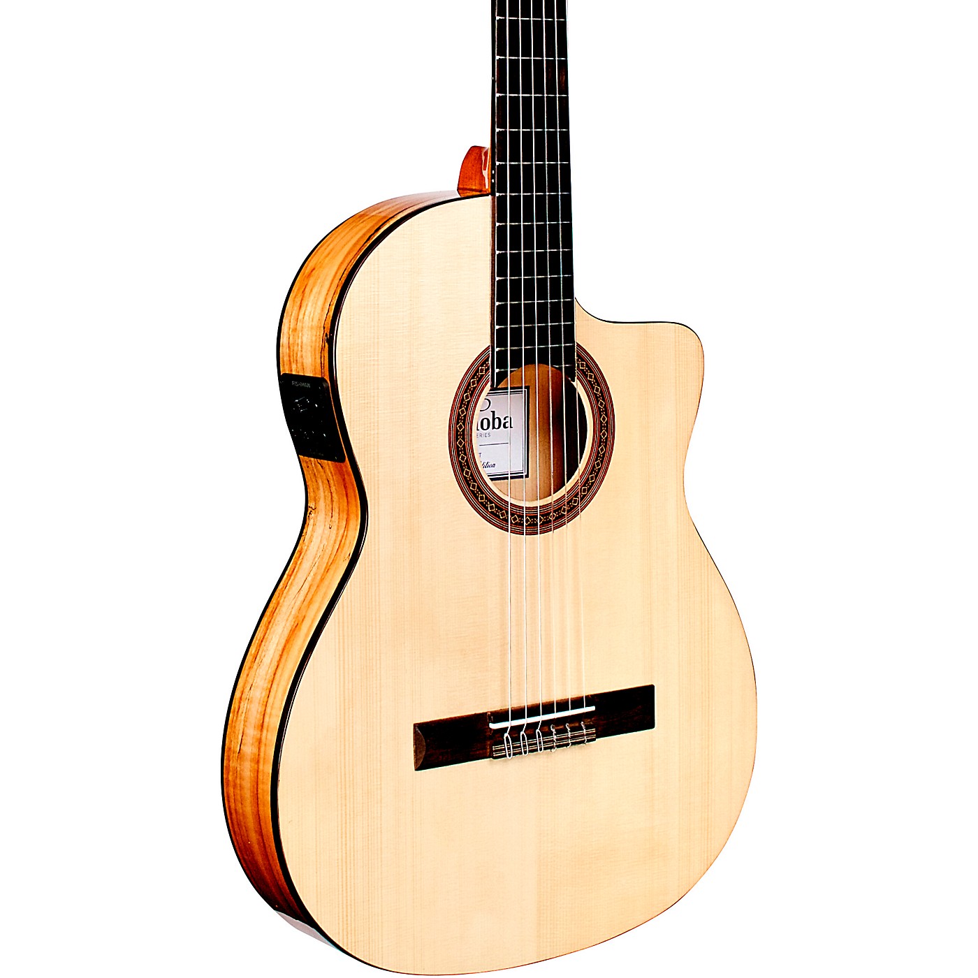 Cordoba C5-CET Thinbody Spalted Maple Nylon-String Acoustic-Electric Guitar thumbnail