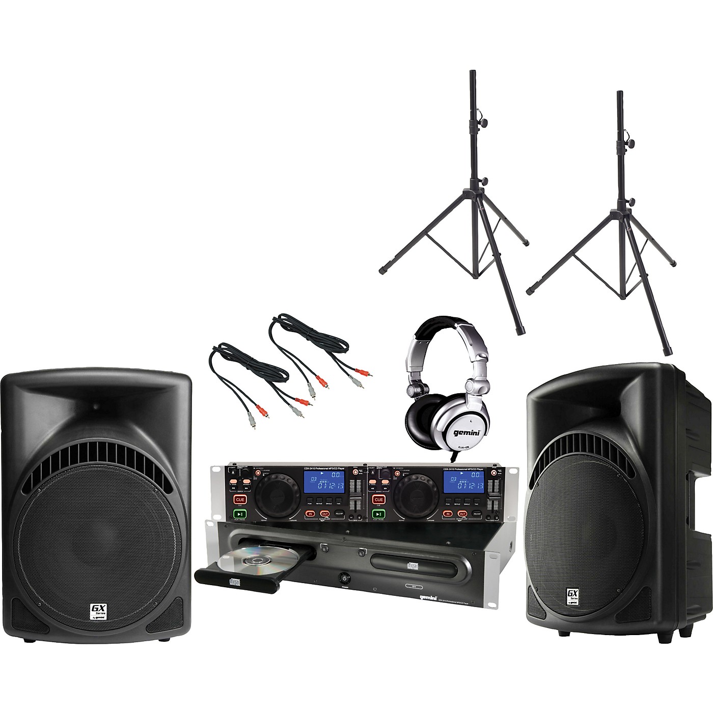 Gemini CDX2410 / RS410 DJ Package Woodwind & Brasswind