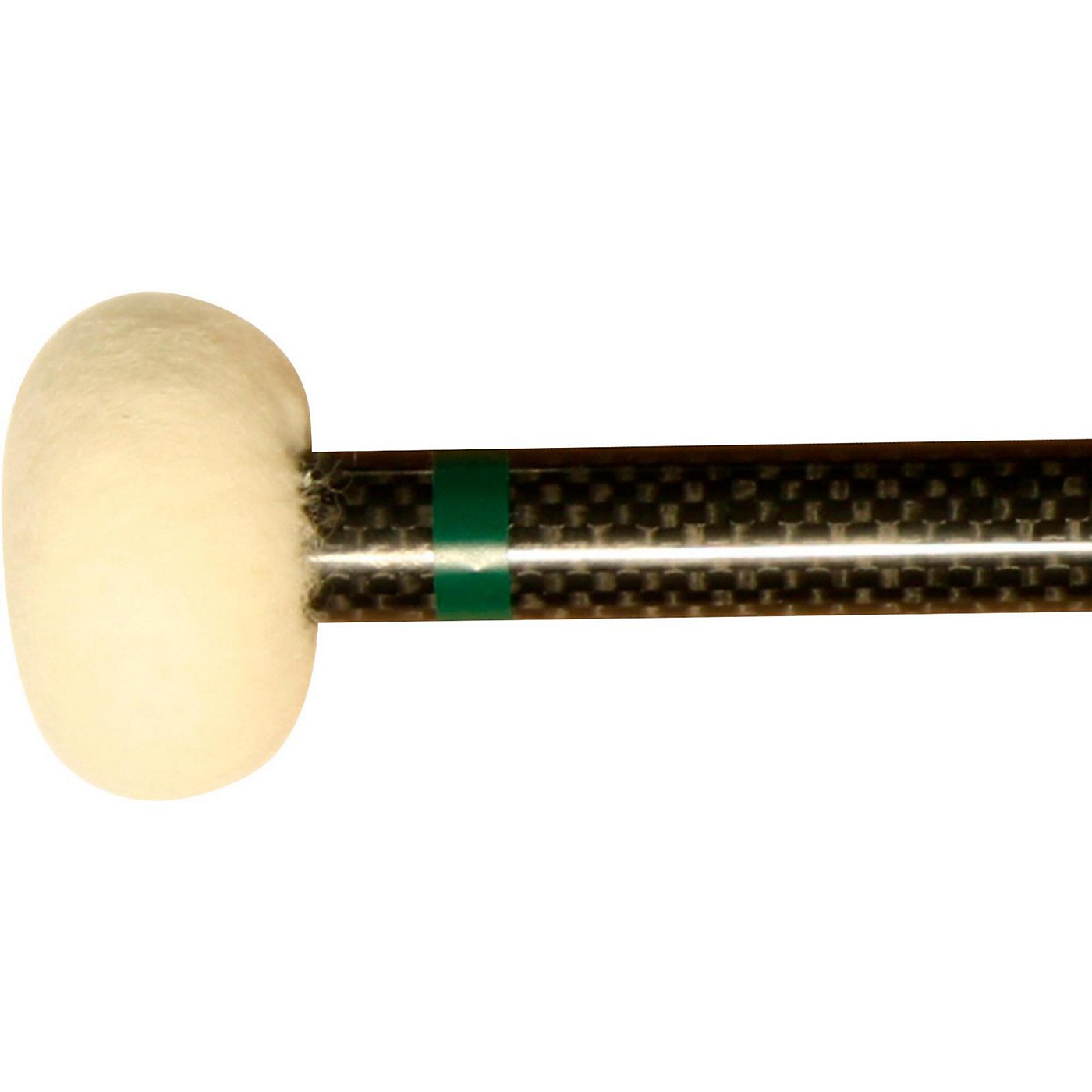 Black Swamp Percussion CF2 Carbon Fiber Timpani Mallets Medium Hard (Green) thumbnail
