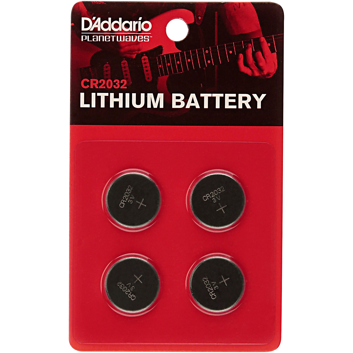 D'Addario Planet Waves CR2032 Lithium Battery (4 Pack) thumbnail