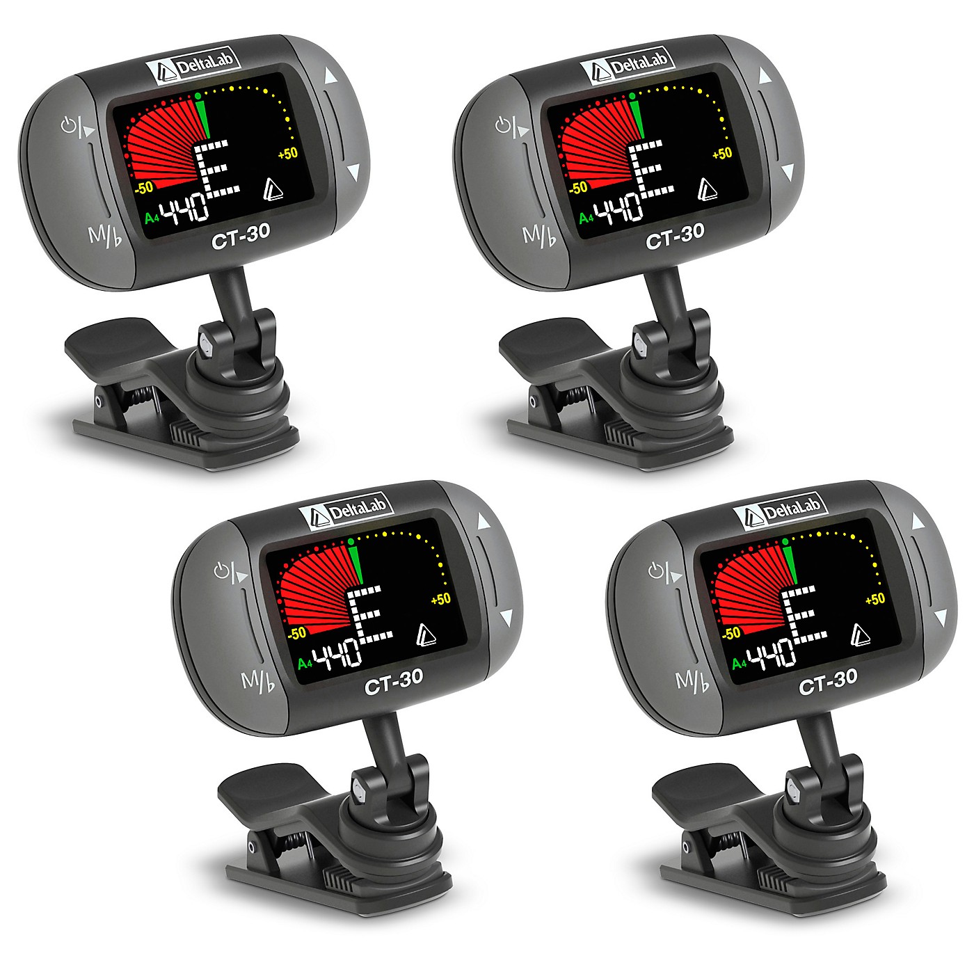 Deltalab CT-30 Clip-On Tuner 4-Pack thumbnail
