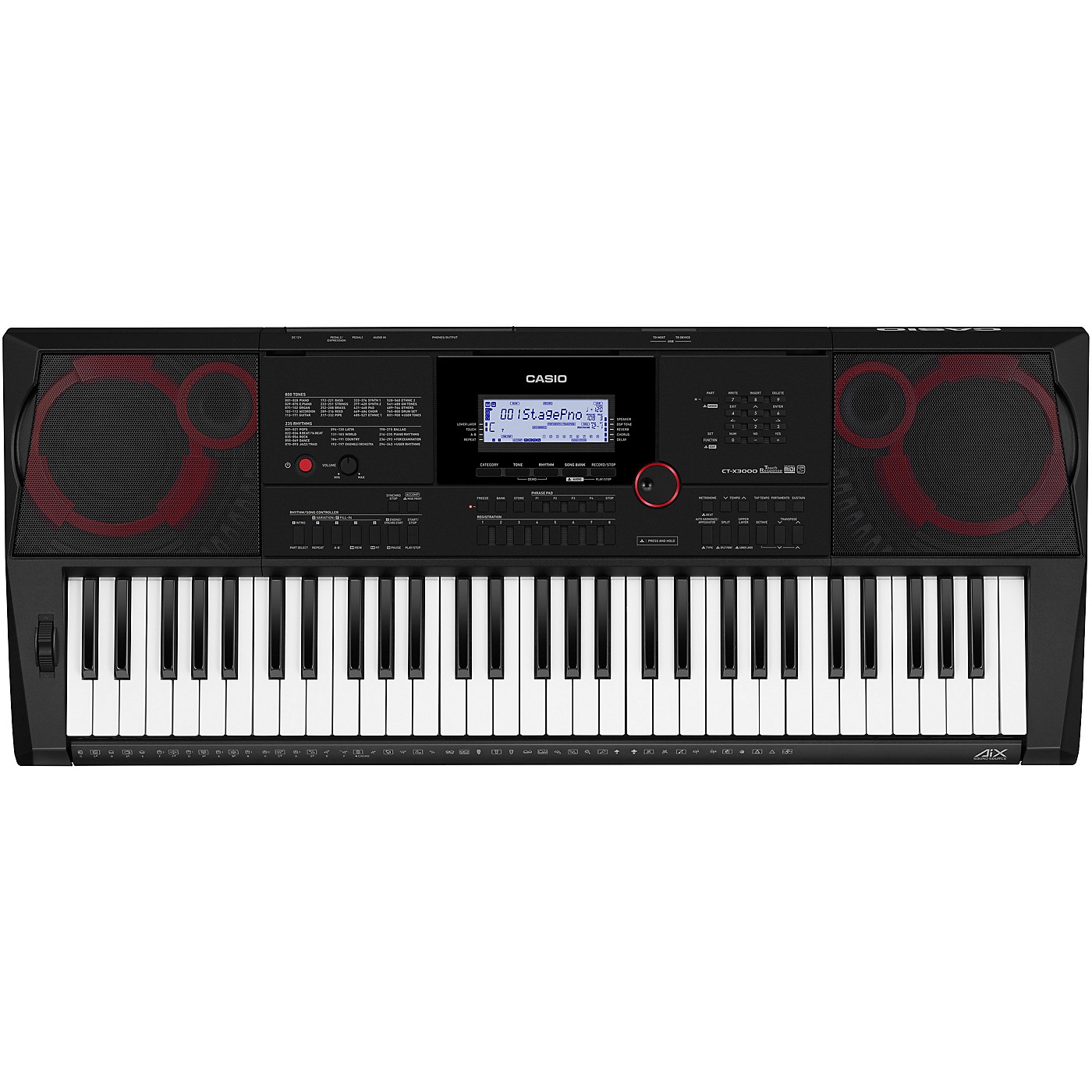 Casio CT-X3000 61-Key Portable Keyboard thumbnail