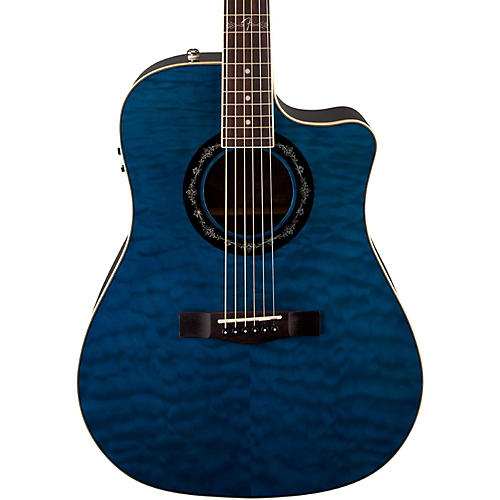 Fender California Series TBucket 300CE Cutaway Dreadnought Acoustic