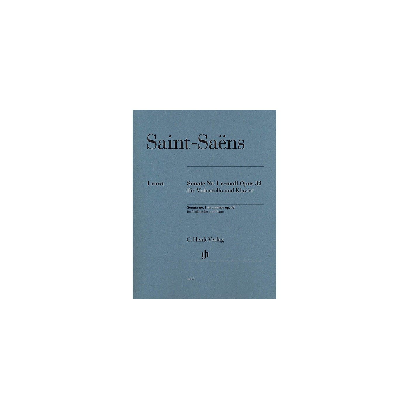 G. Henle Verlag Camille Saint-Saëns - Sonata No 1 in C min Op 32 Henle Music by Camille Saint-Saëns Edited by Peter Jost thumbnail