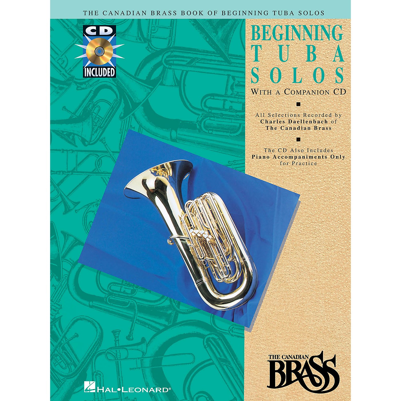 Hal Leonard Canadian Brass Book of Beginning Tuba Solos Brass Series Book/Audio Online thumbnail