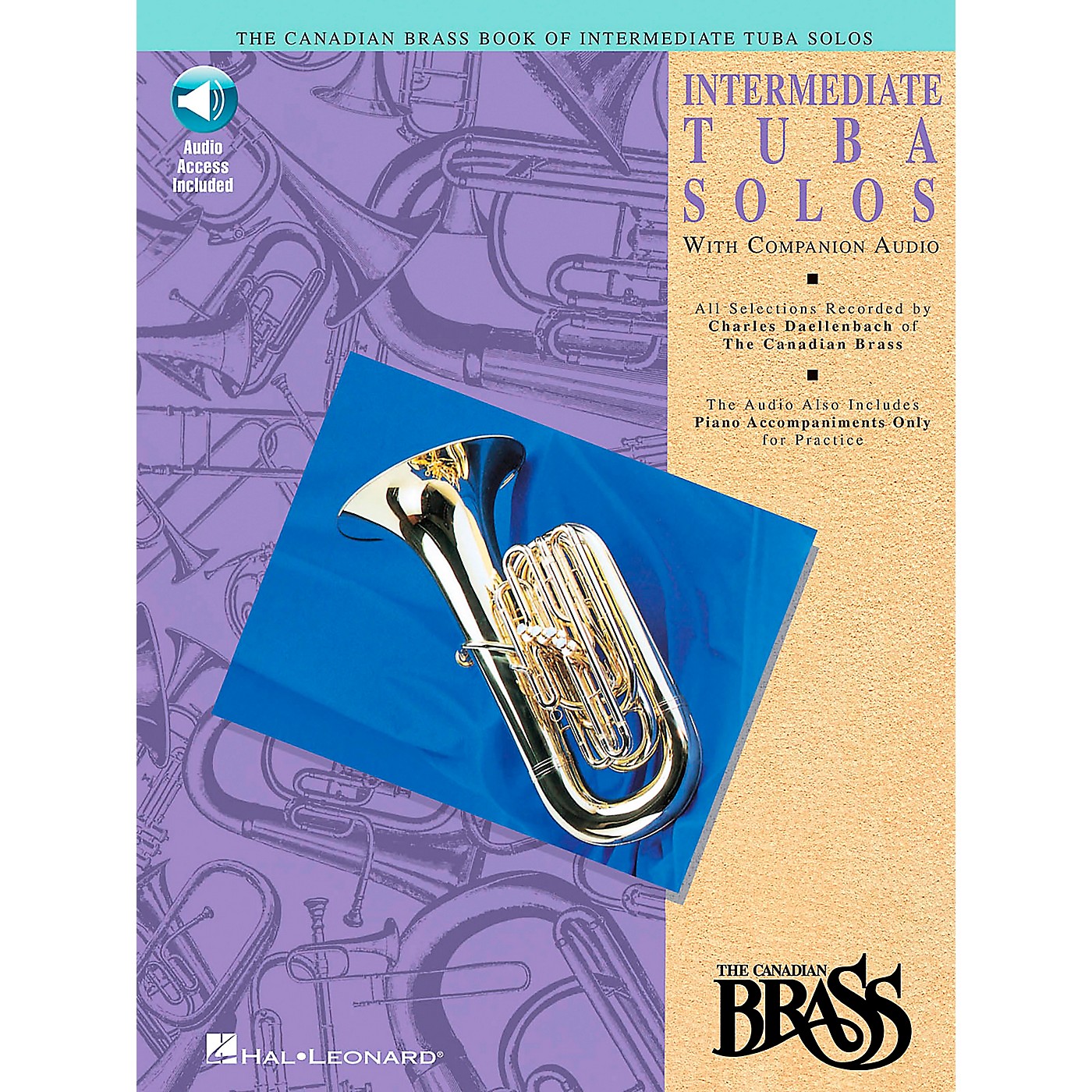 Hal Leonard Canadian Brass Intermediate Tuba Solo Book/Audio Online thumbnail