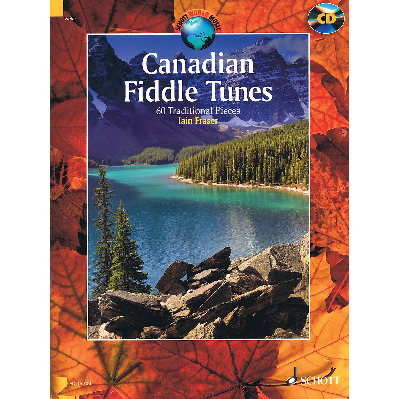 Schott Canadian Fiddle Tunes (60 Traditional Pieces - Book/CD) String Solo Series Softcover with CD thumbnail