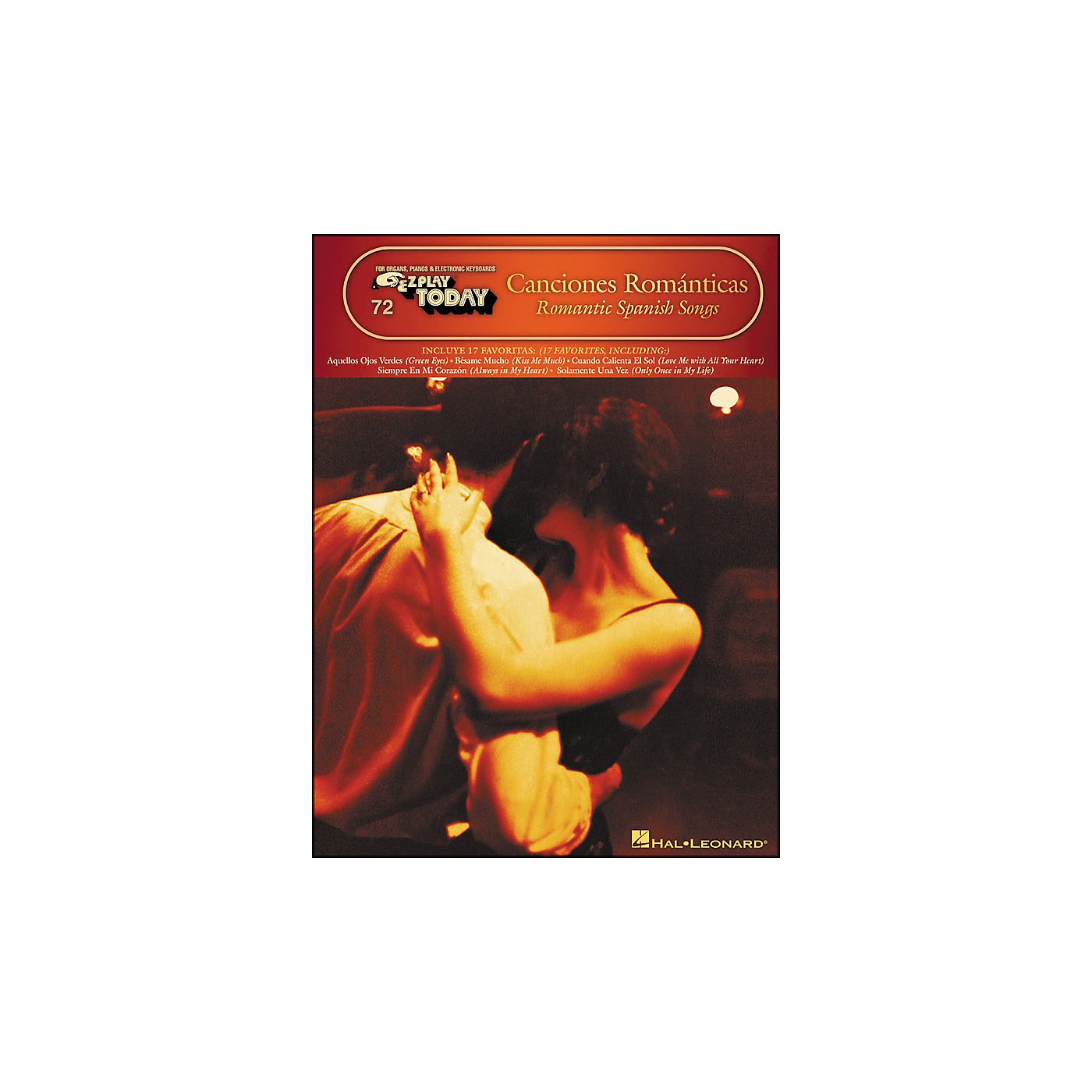 Hal Leonard Canciones Romanticas - Romantic Spanish Songs E-Z Play 72 thumbnail