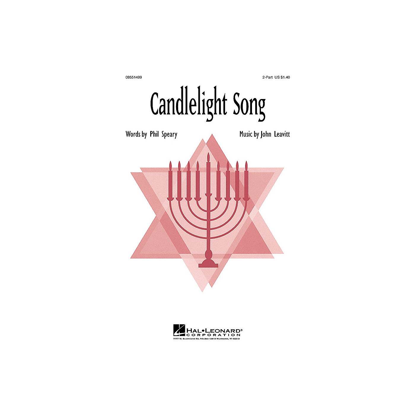 Hal Leonard Candlelight Song 2Part Woodwind & Brasswind