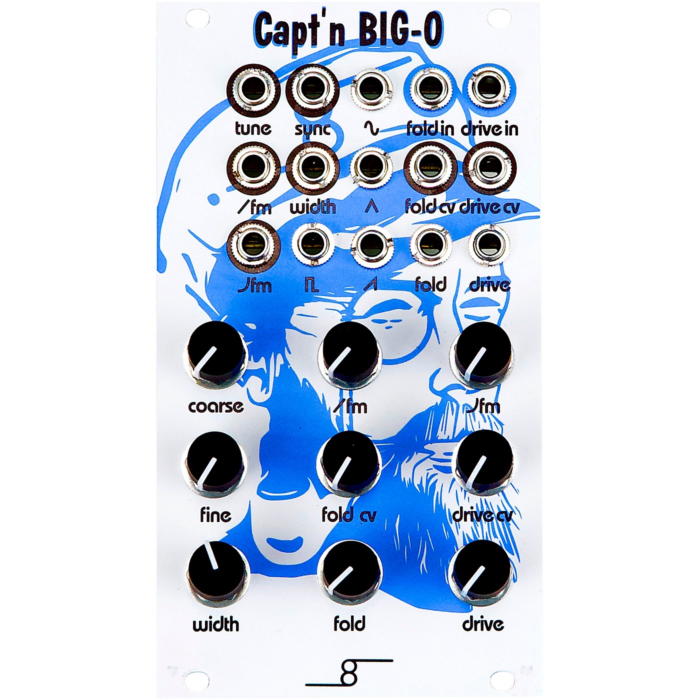Cre8audio Capt'n Big-O Analog VCO With Waveshaping thumbnail