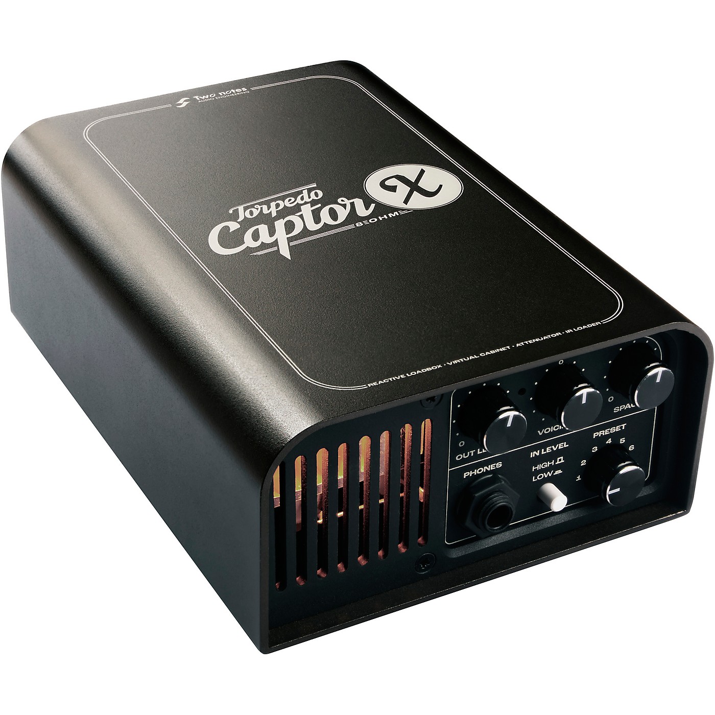 Two Notes AUDIO ENGINEERING Captor X SpecialEdition Compact Reactive Load Box With Tube Amp and