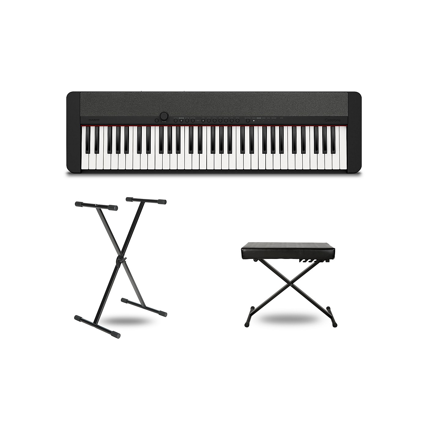 Casio Casiotone CT-S1 Keyboard With Stand and Bench thumbnail