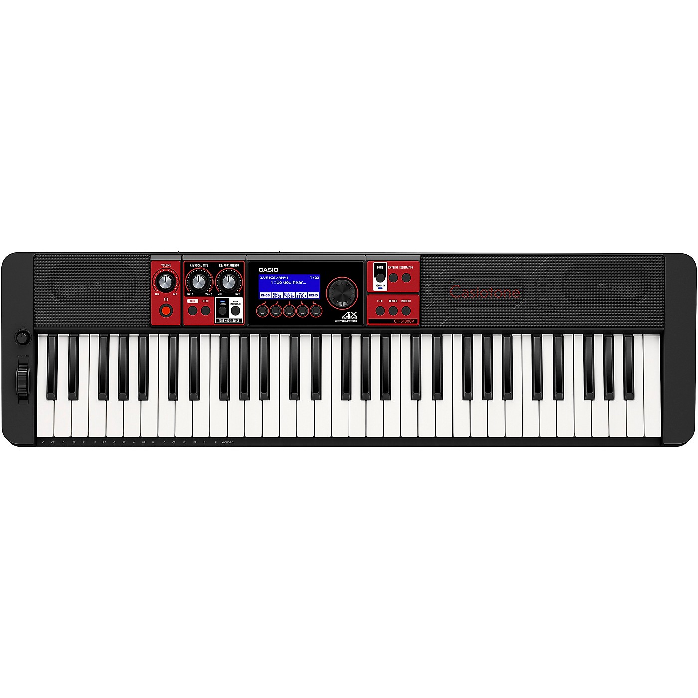 Casio Casiotone CT-S1000V 61-Key Vocal Synthesizer thumbnail