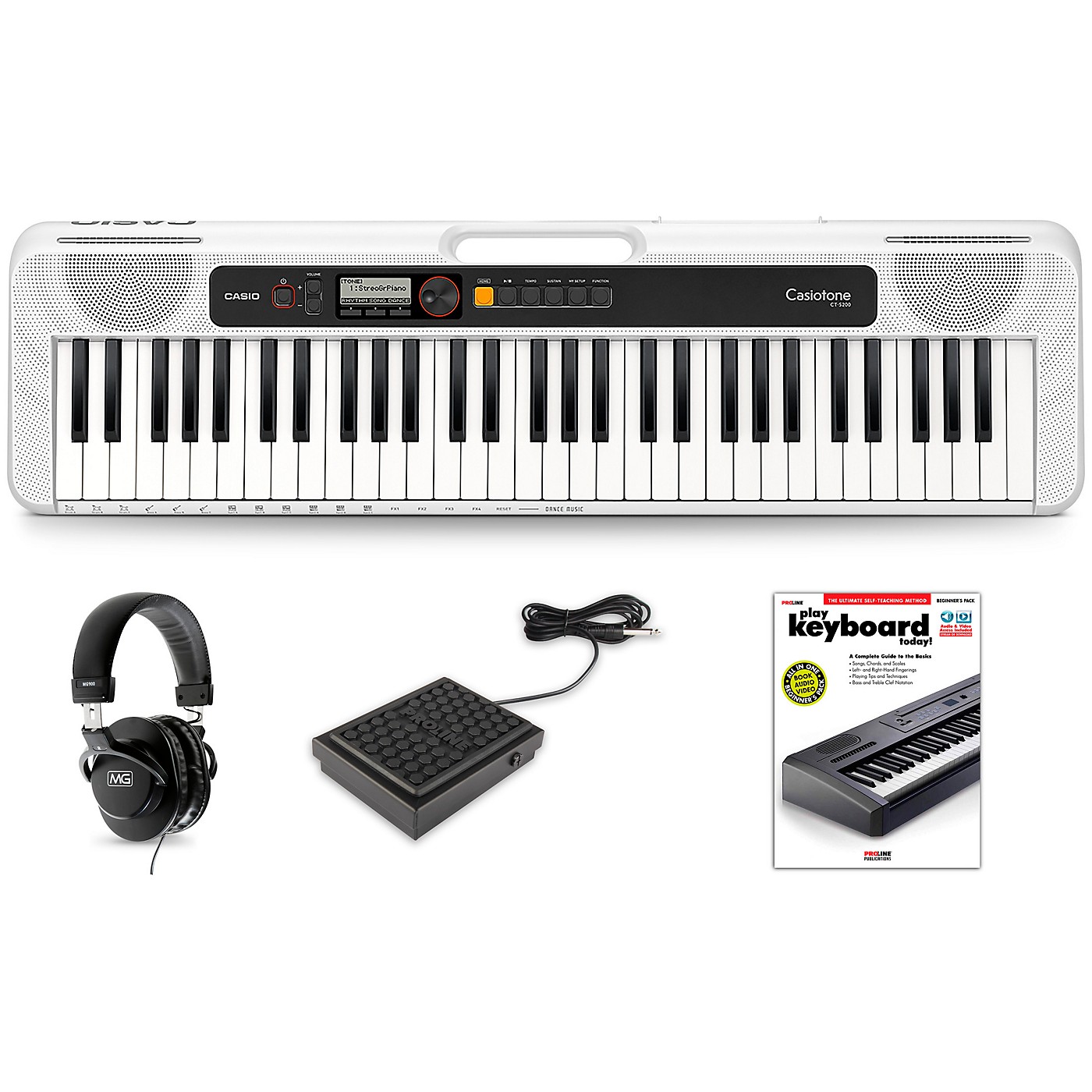 Casio Casiotone CT-S200 Keyboard Essentials Kit thumbnail