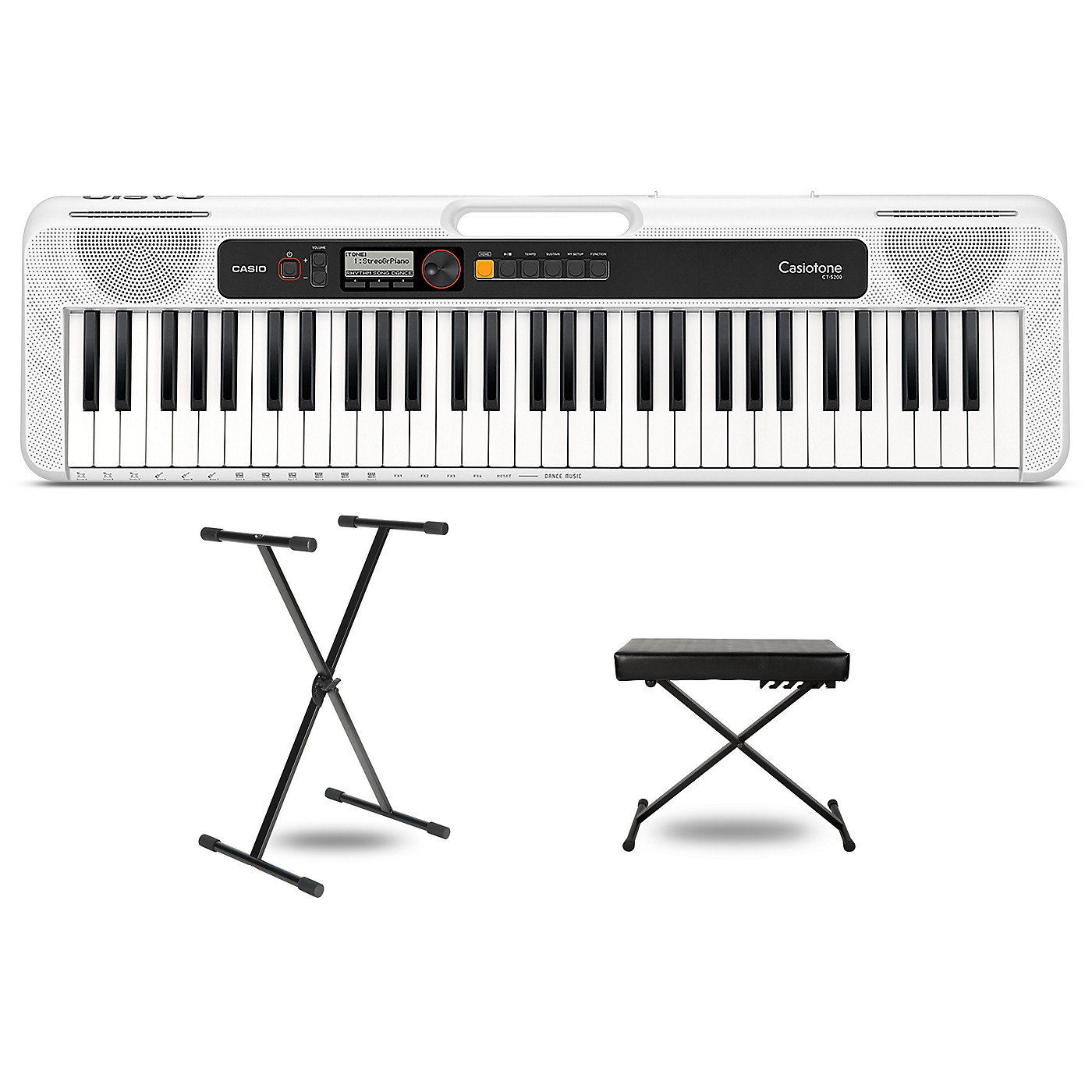 Casio Casiotone CT-S200 Keyboard With Stand and Bench thumbnail