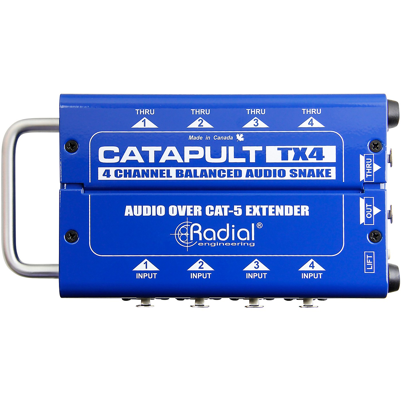 Radial Engineering Catapult 4-channel Cat 5 Audio Snake (TX4 Transmitter Module) thumbnail