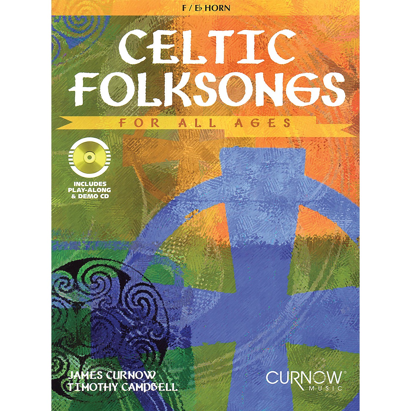 Curnow Music Celtic Folksongs for All Ages Curnow Play-Along Book Series Softcover with CD thumbnail