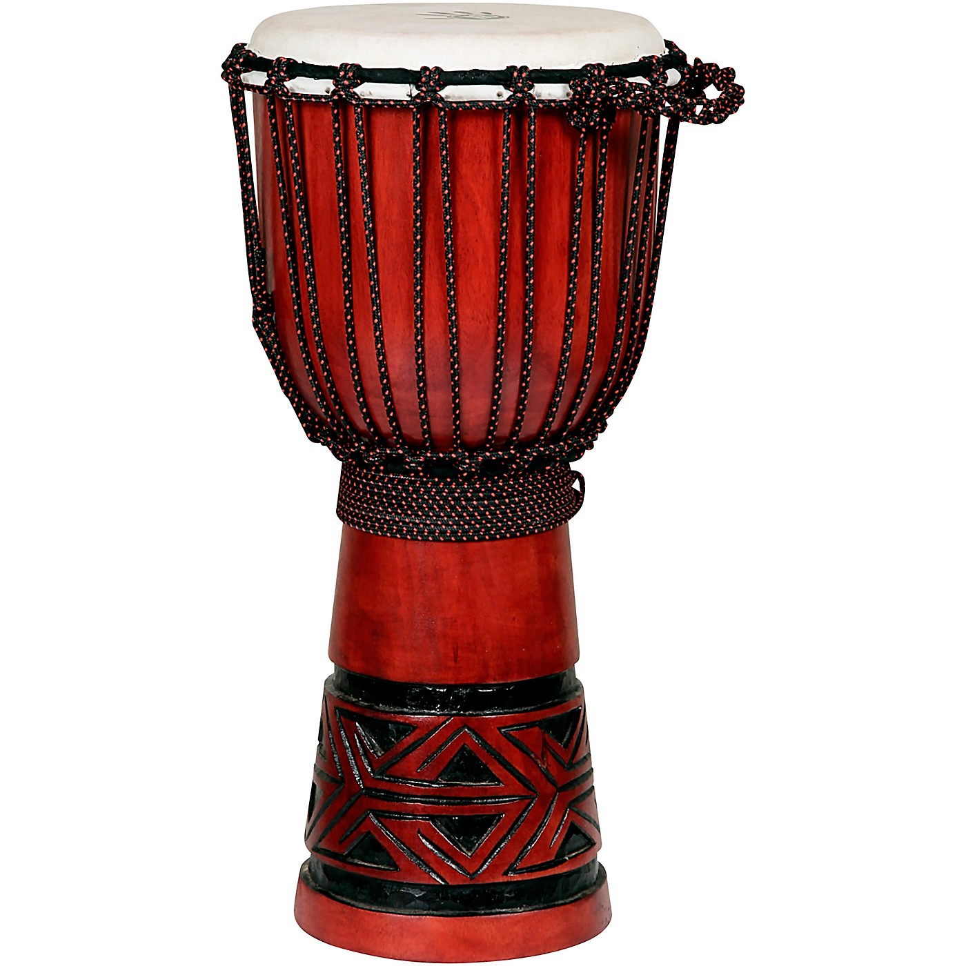 X8 Drums 10 x 20 in. Celtic Labyrinth Djembe Drum Woodwind & Brasswind