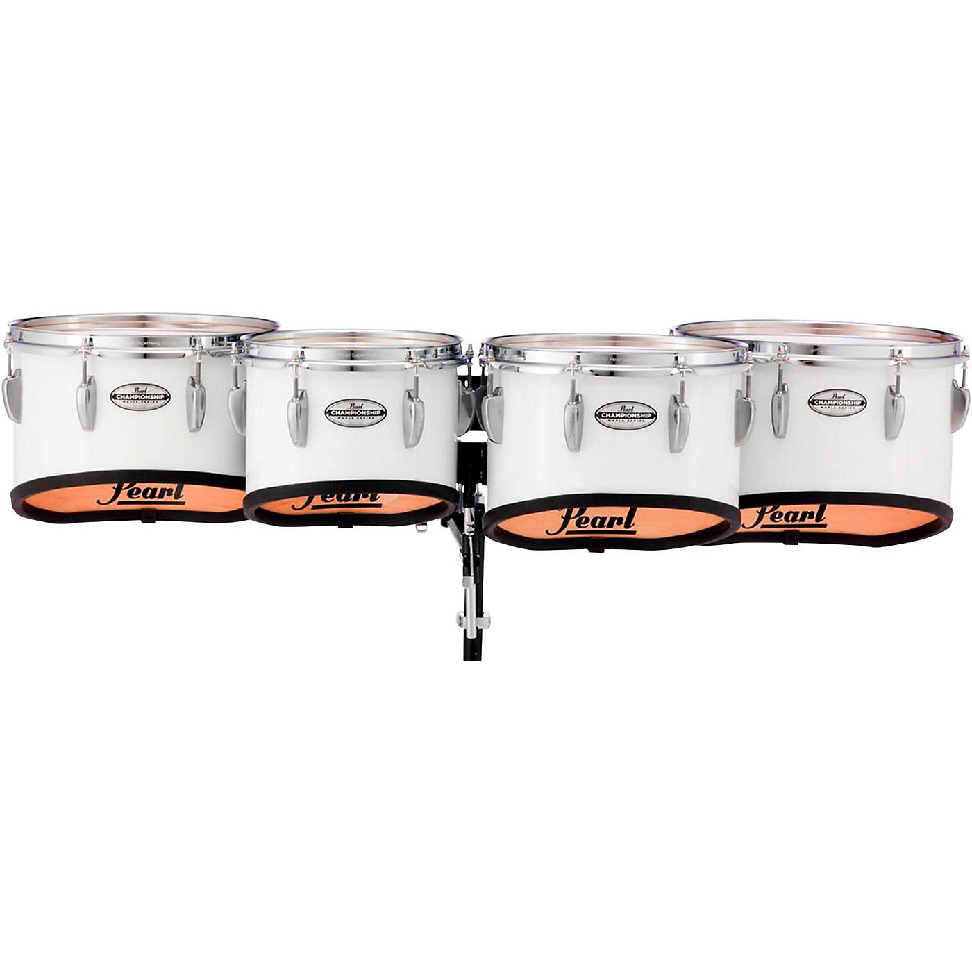 Pearl Championship Maple Marching Tenor Drums Quad Shallow Cut thumbnail