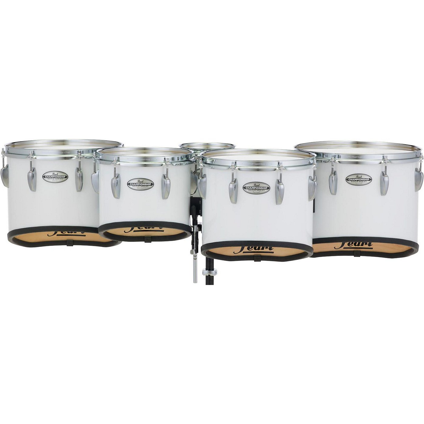Pearl Championship Maple Marching Tenor Drums Quint Sonic Cut