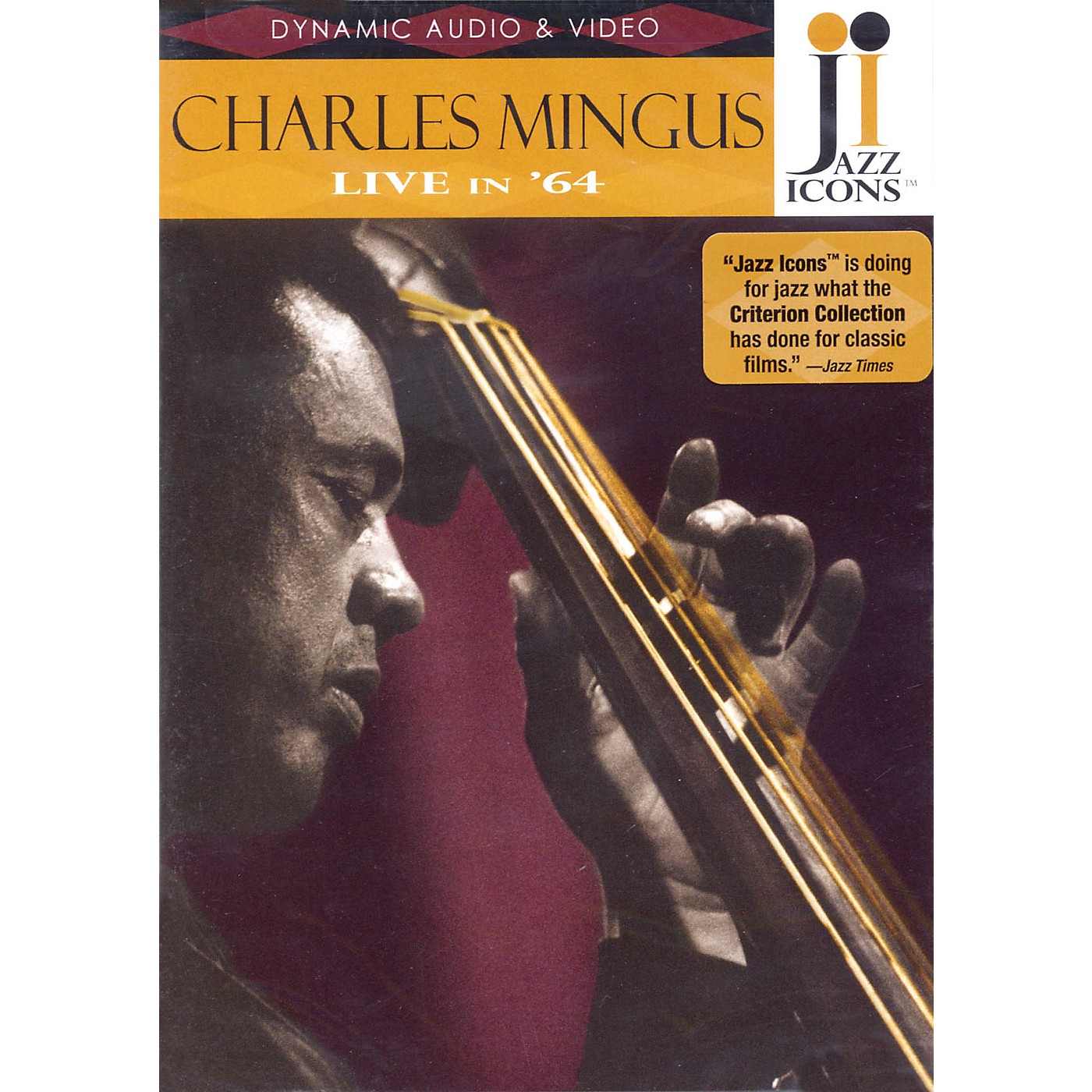 Jazz Icons Charles Mingus - Live in '64 Live/DVD Series DVD Performed by Charles Mingus thumbnail