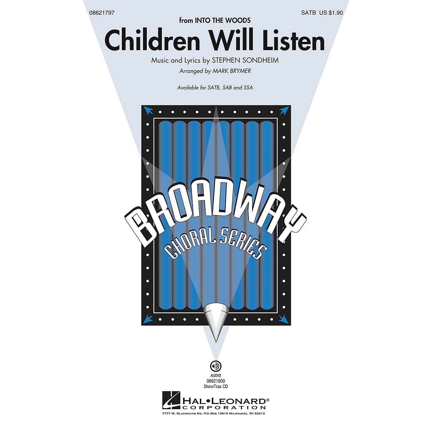 Hal Leonard Children Will Listen (from Into the Woods) ShowTrax CD Arranged by Mark Brymer thumbnail