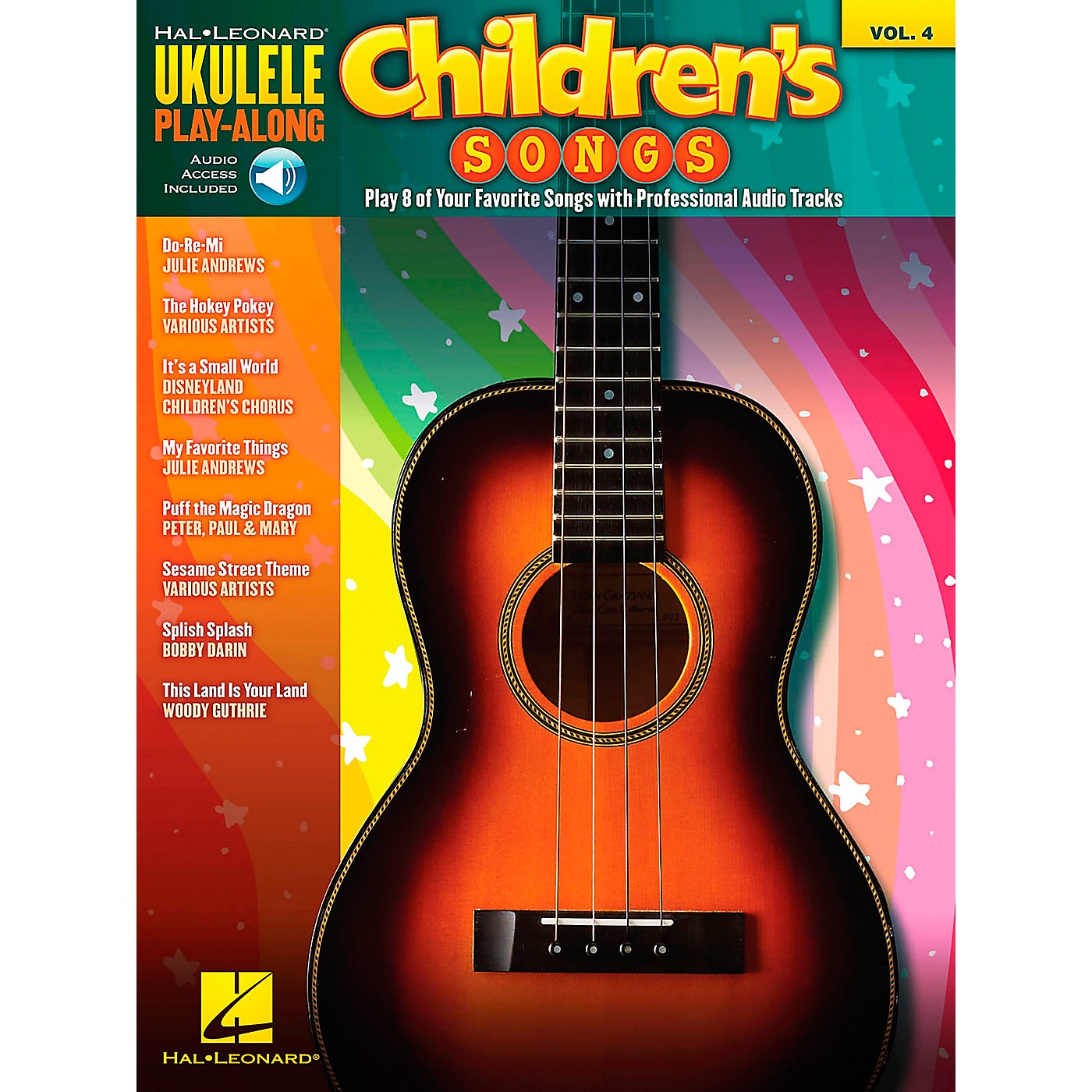 Hal Leonard Children's Songs - Ukulele Play-Along Vol. 4 Book/Audio Online thumbnail