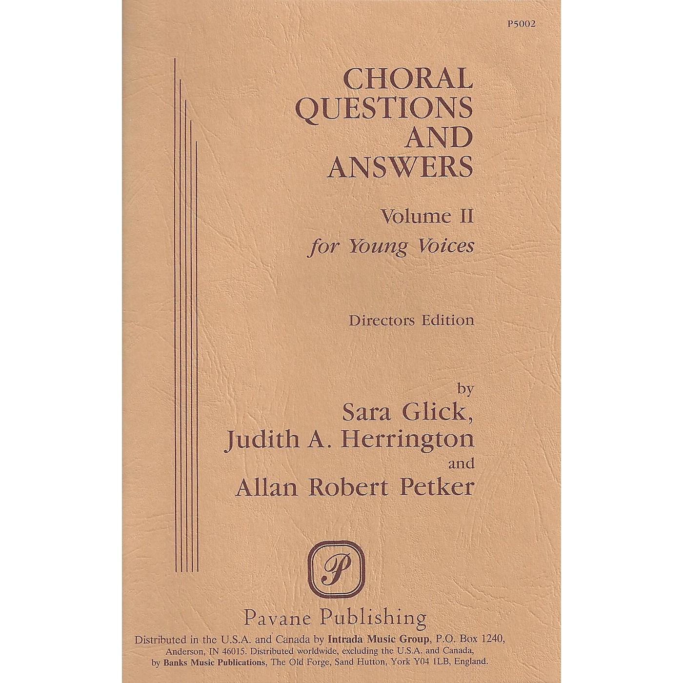 Pavane Choral Questions & Answers II: Young Voices Book thumbnail