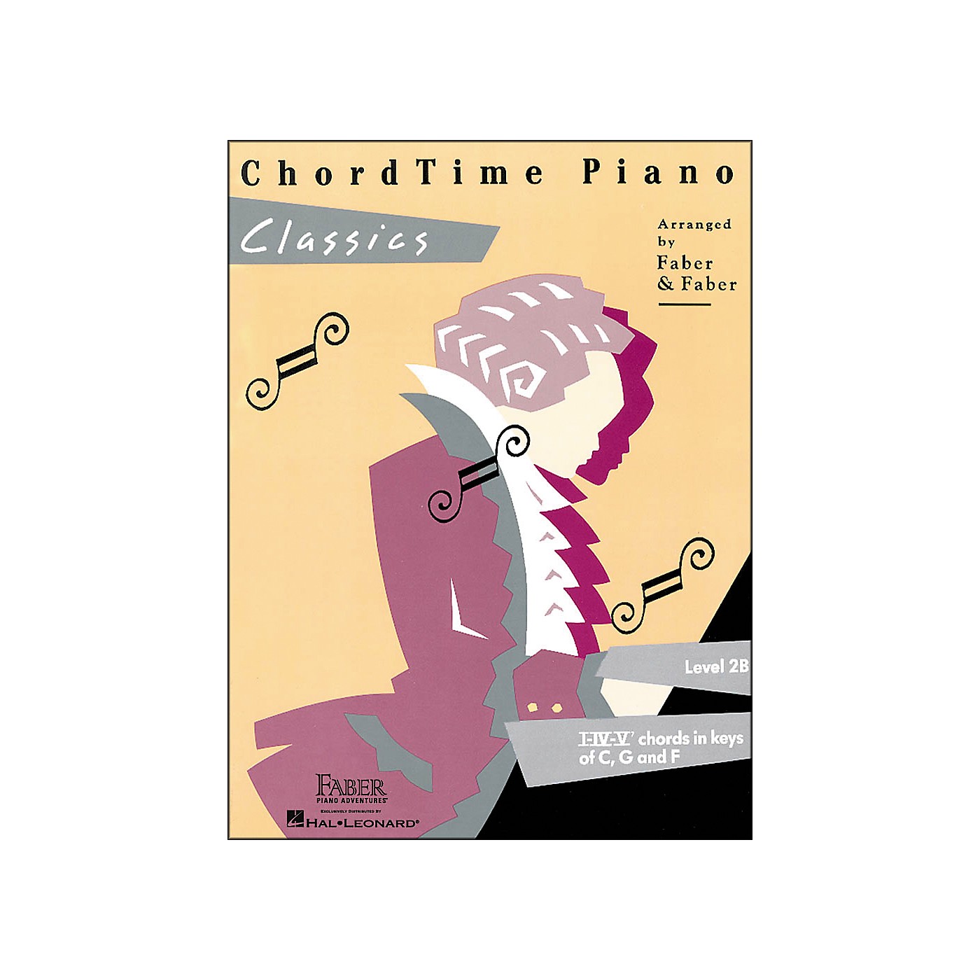 Faber Piano Adventures Chordtime Piano Classics Book Level 2B - Faber Piano thumbnail