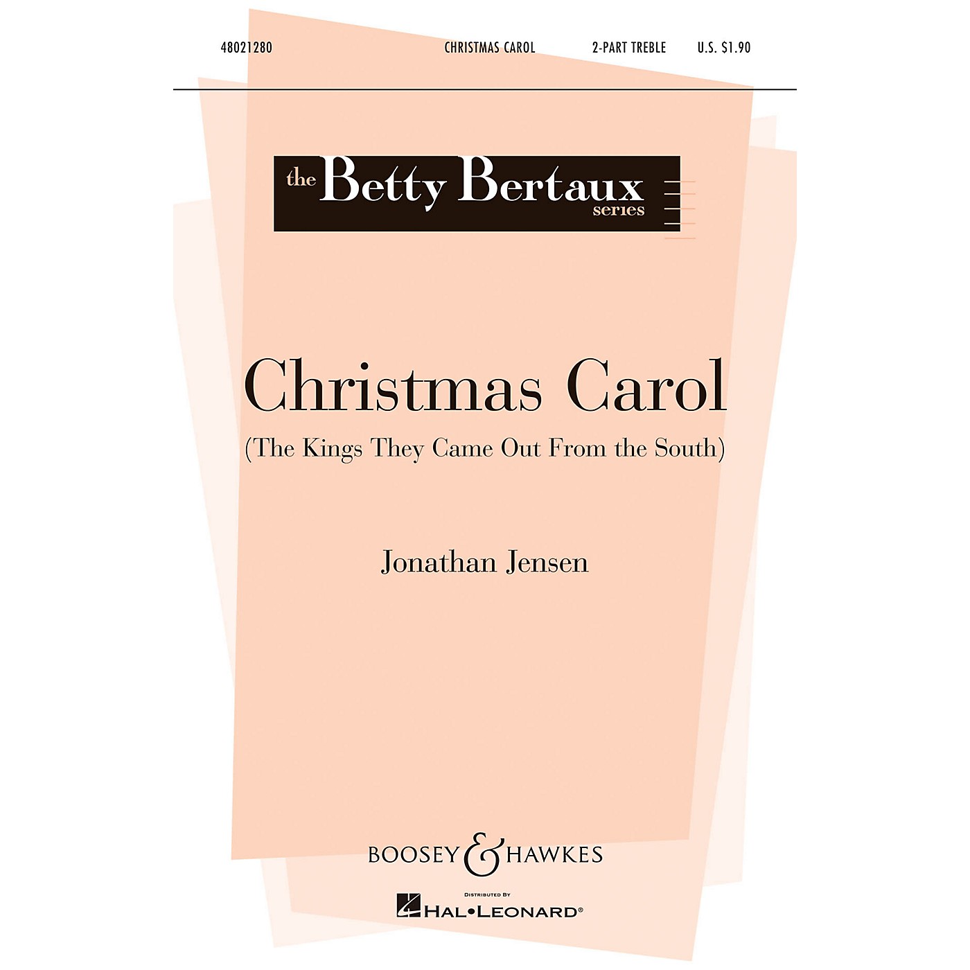 Boosey and Hawkes Christmas Carol (Betty Bertaux Series) 2PT TREBLE composed by Jonathan Jensen thumbnail