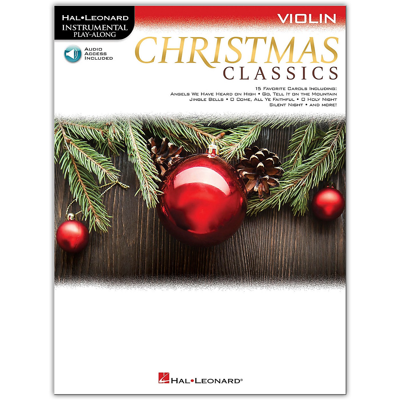 Hal Leonard Christmas Classics for Violin Instrumental Play-Along Book/Audio Online thumbnail