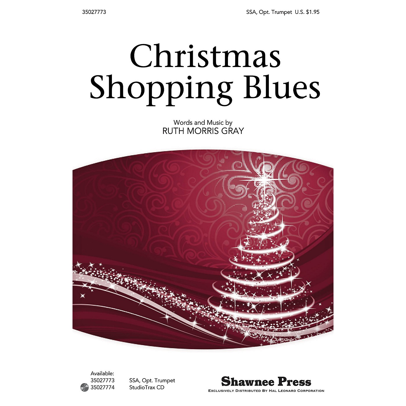 Shawnee Press Christmas Shopping Blues Studiotrax CD Composed by Ruth Morris Gray thumbnail