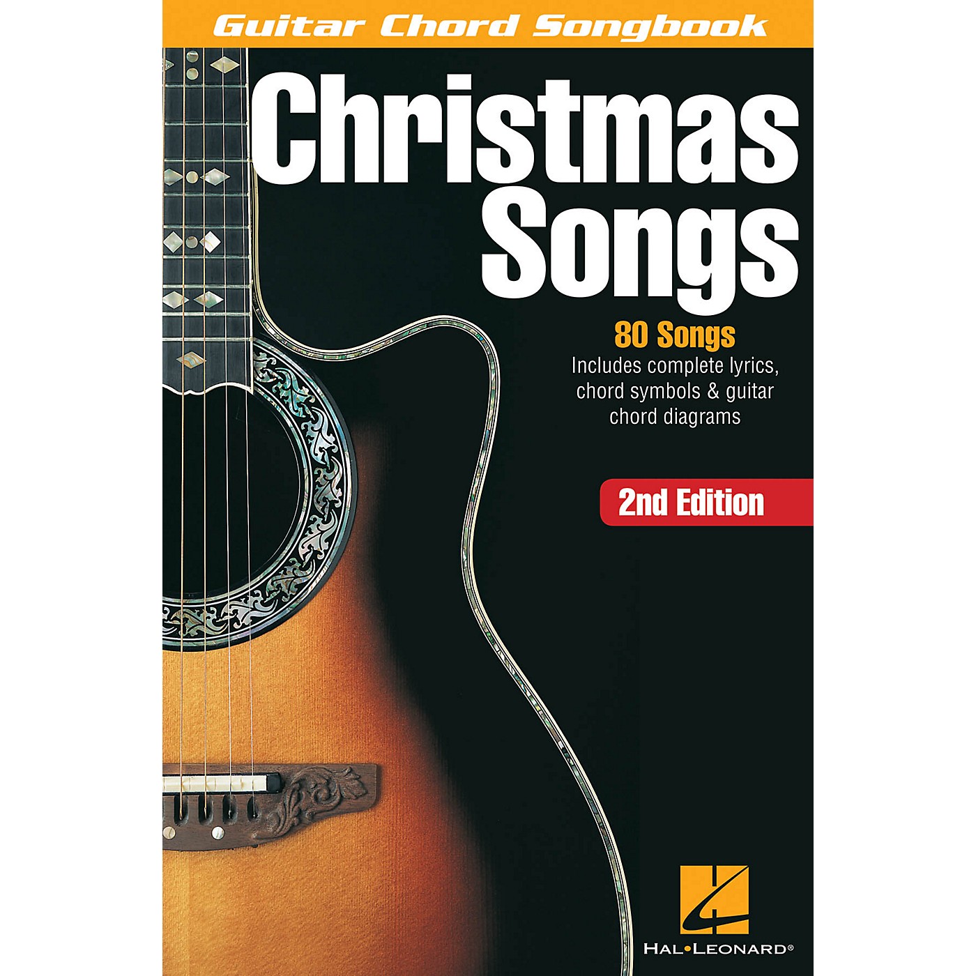 Hal Leonard Christmas Songs - 2nd Edition Guitar Chord Songbook Series Softcover thumbnail